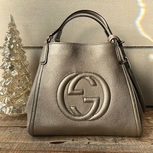 Authentic Gucci Soho Tote Bag